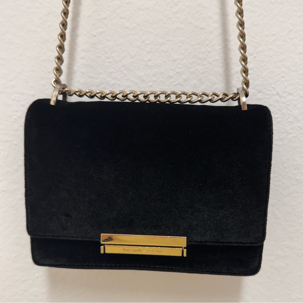 Kate Spade Velvet cross body bag